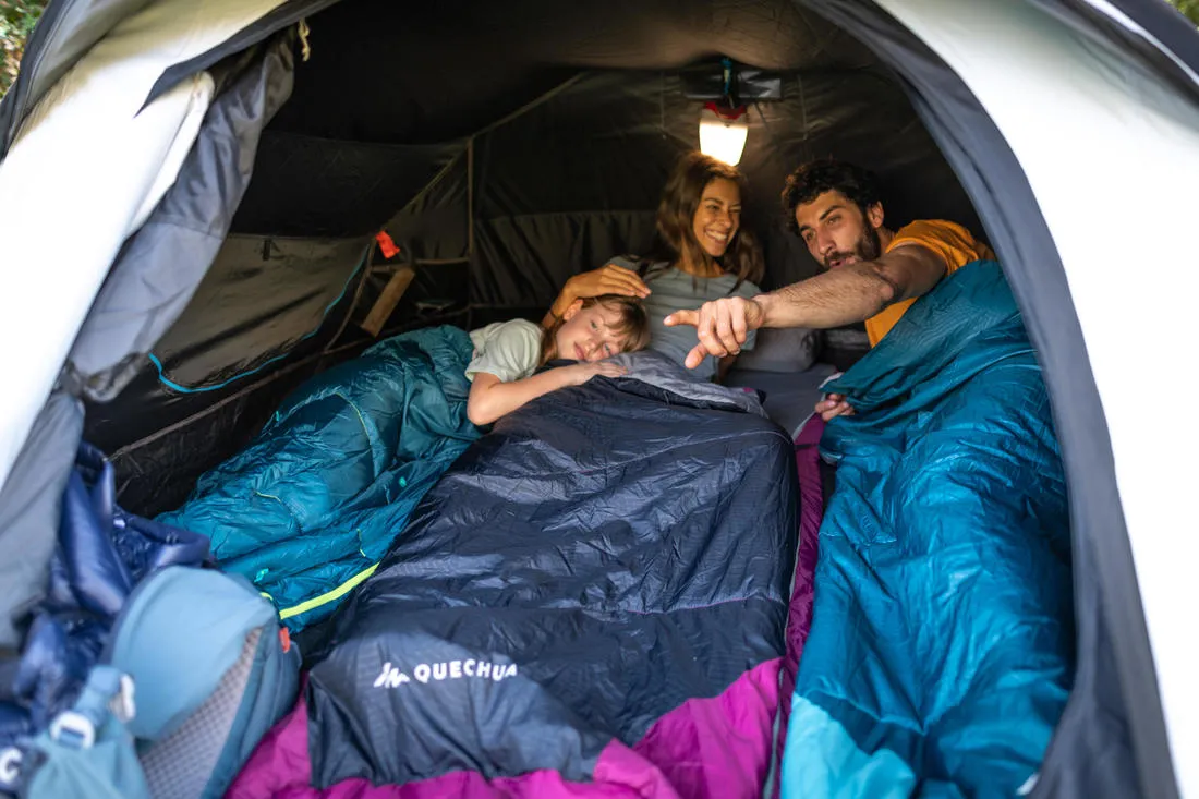Kids’ 2-In-1 Sleeping Bag - Sleepin Bed Junior 10°C L