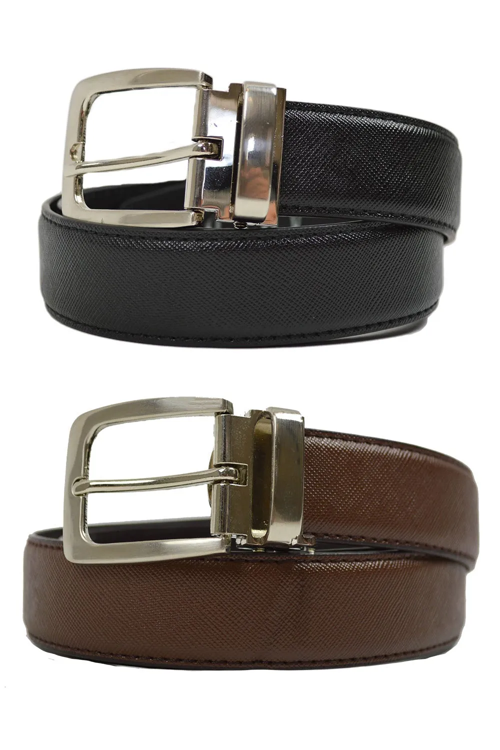 Kid's Textured Leather Belt