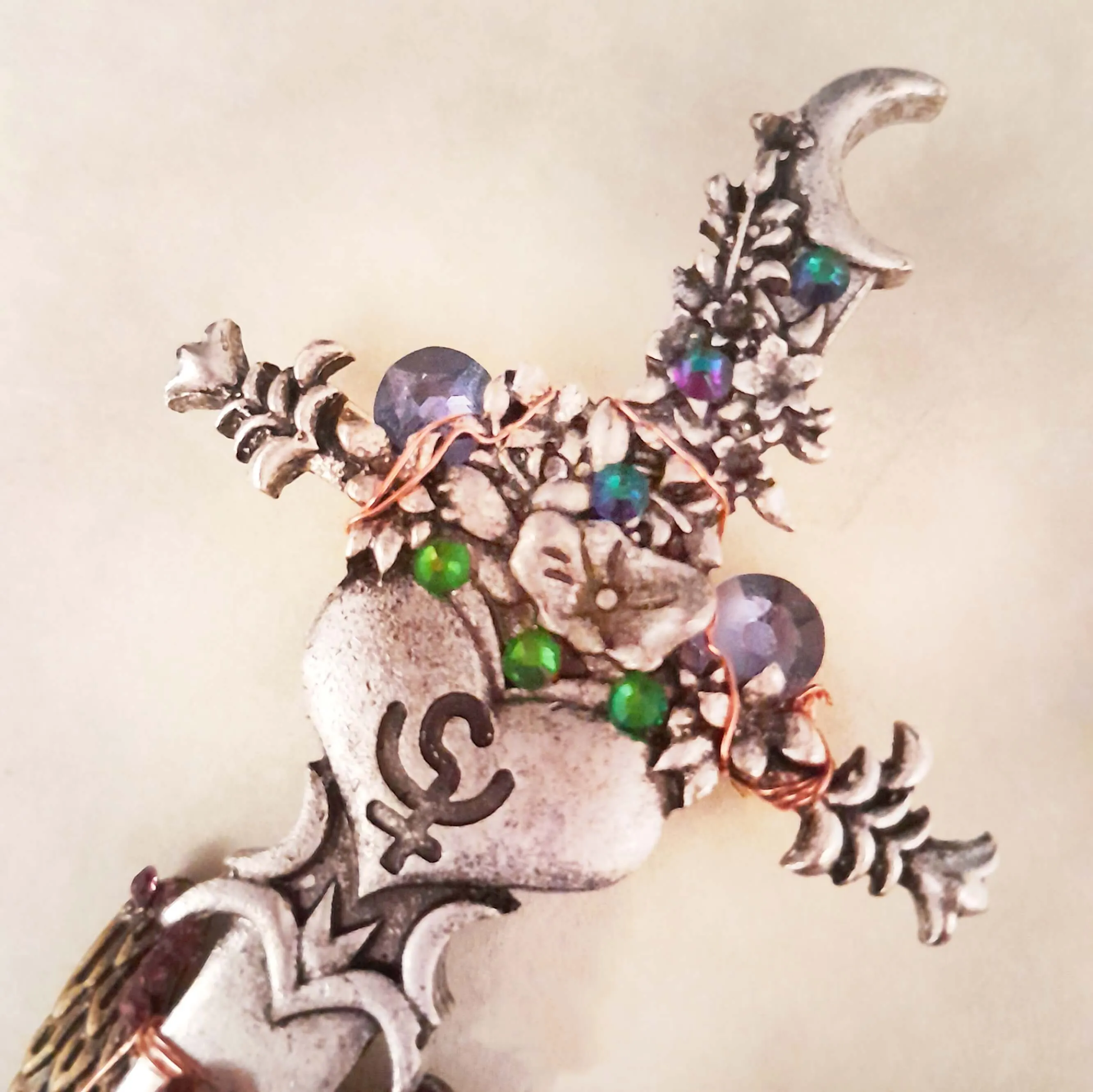 Large Statement Sword Fantasy Brooch Pin