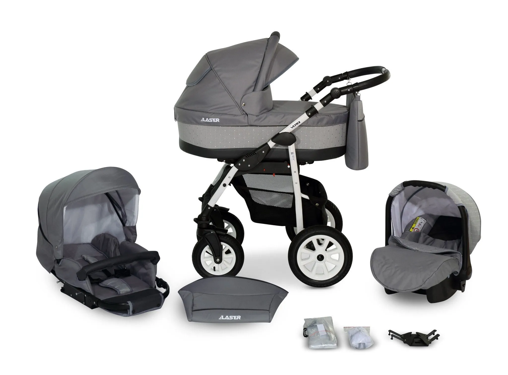 Laser Casual Stroller 3 in 1