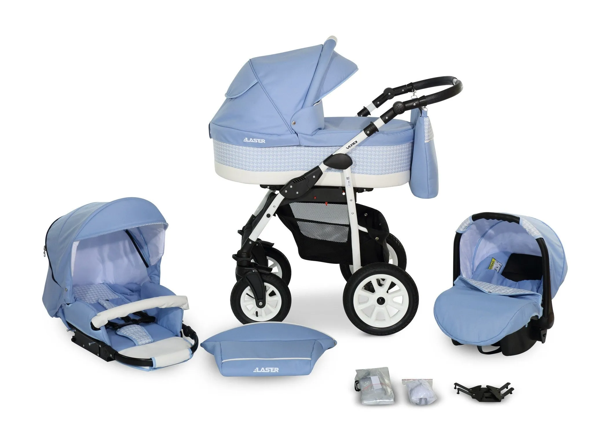 Laser Casual Stroller 3 in 1