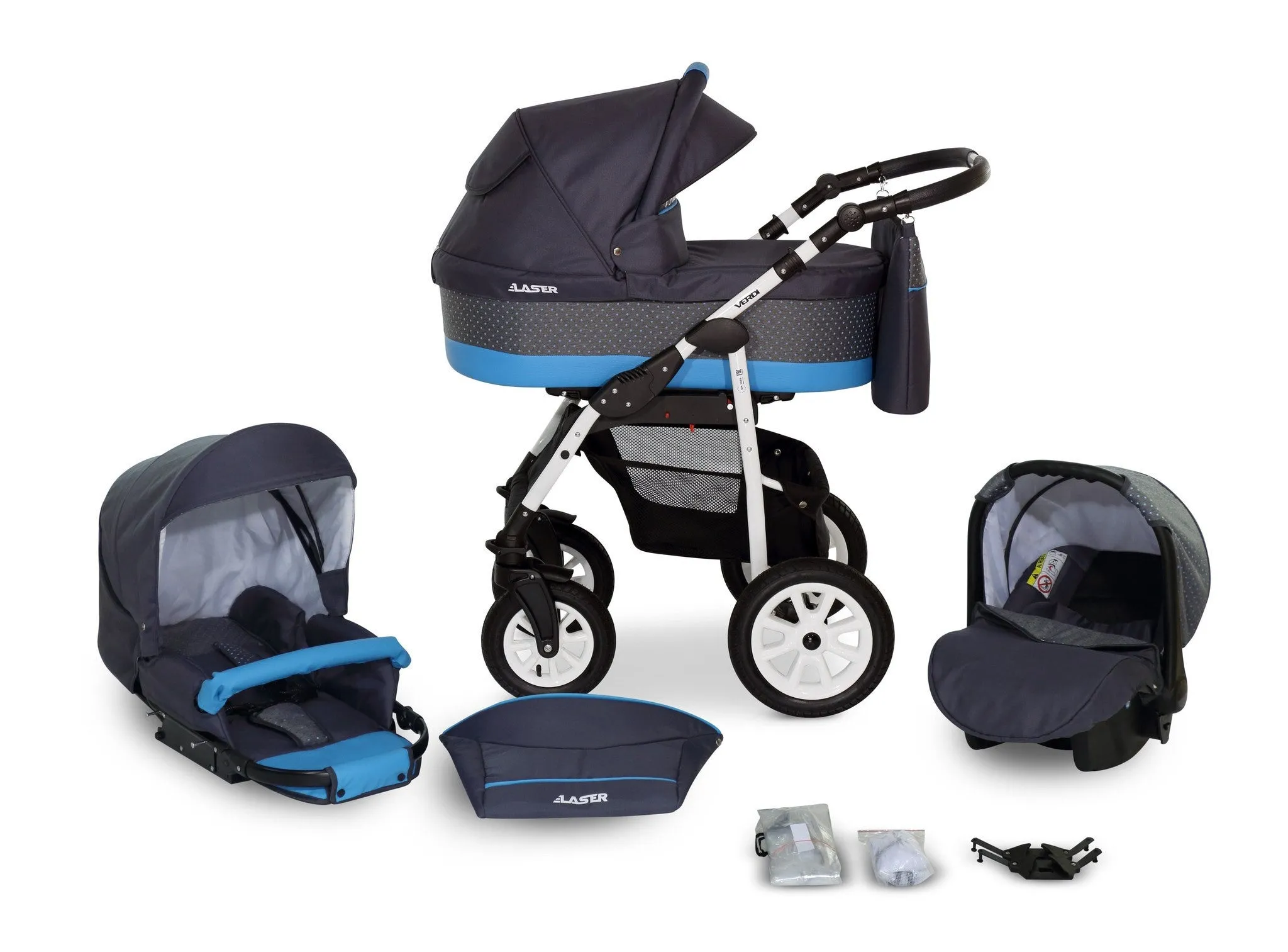 Laser Casual Stroller 3 in 1