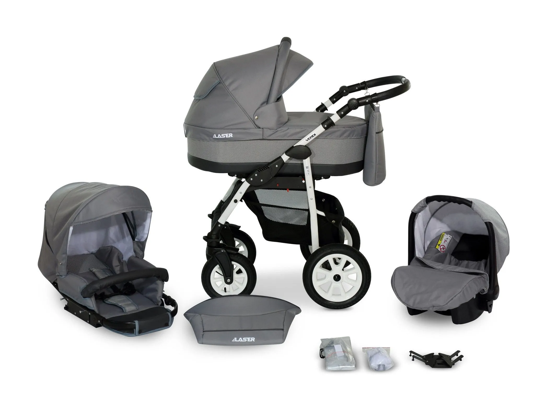 Laser Casual Stroller 3 in 1