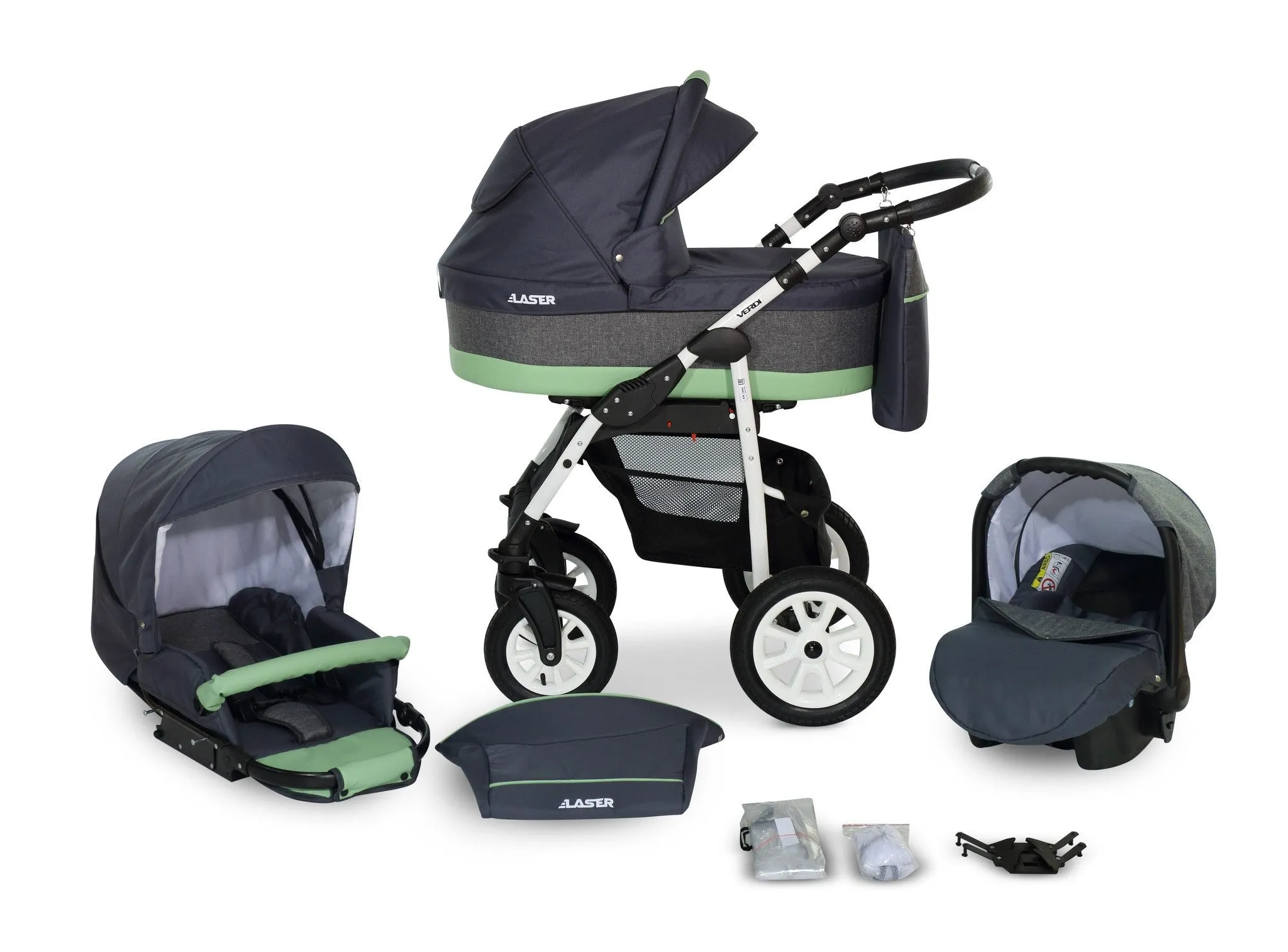 Laser Casual Stroller 3 in 1