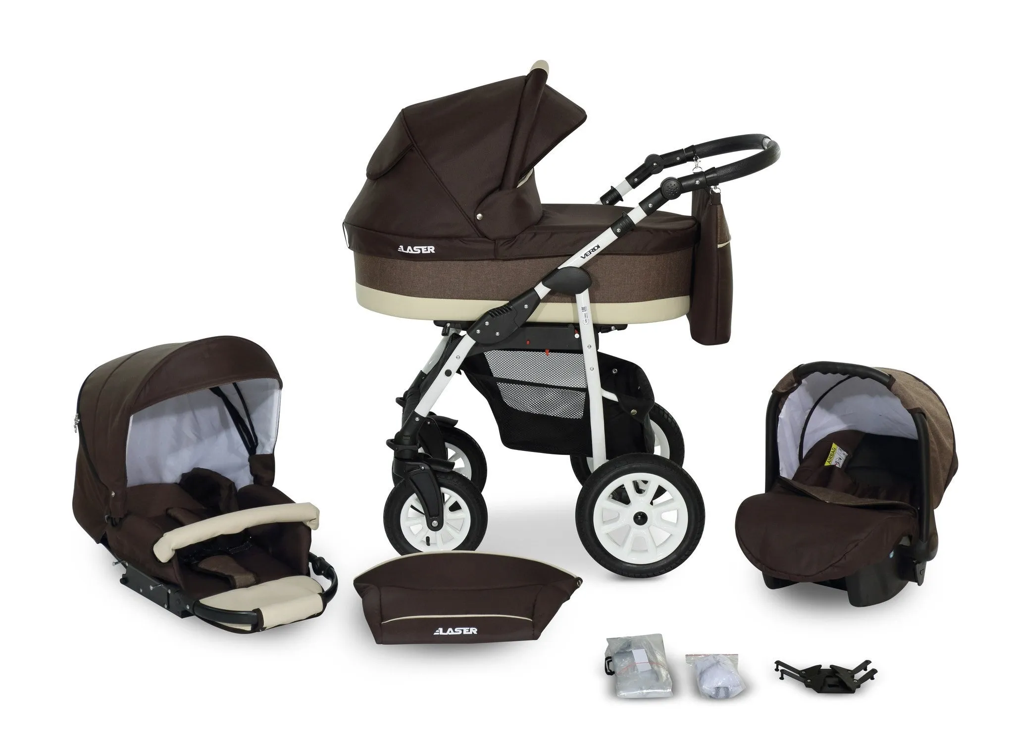 Laser Casual Stroller 3 in 1