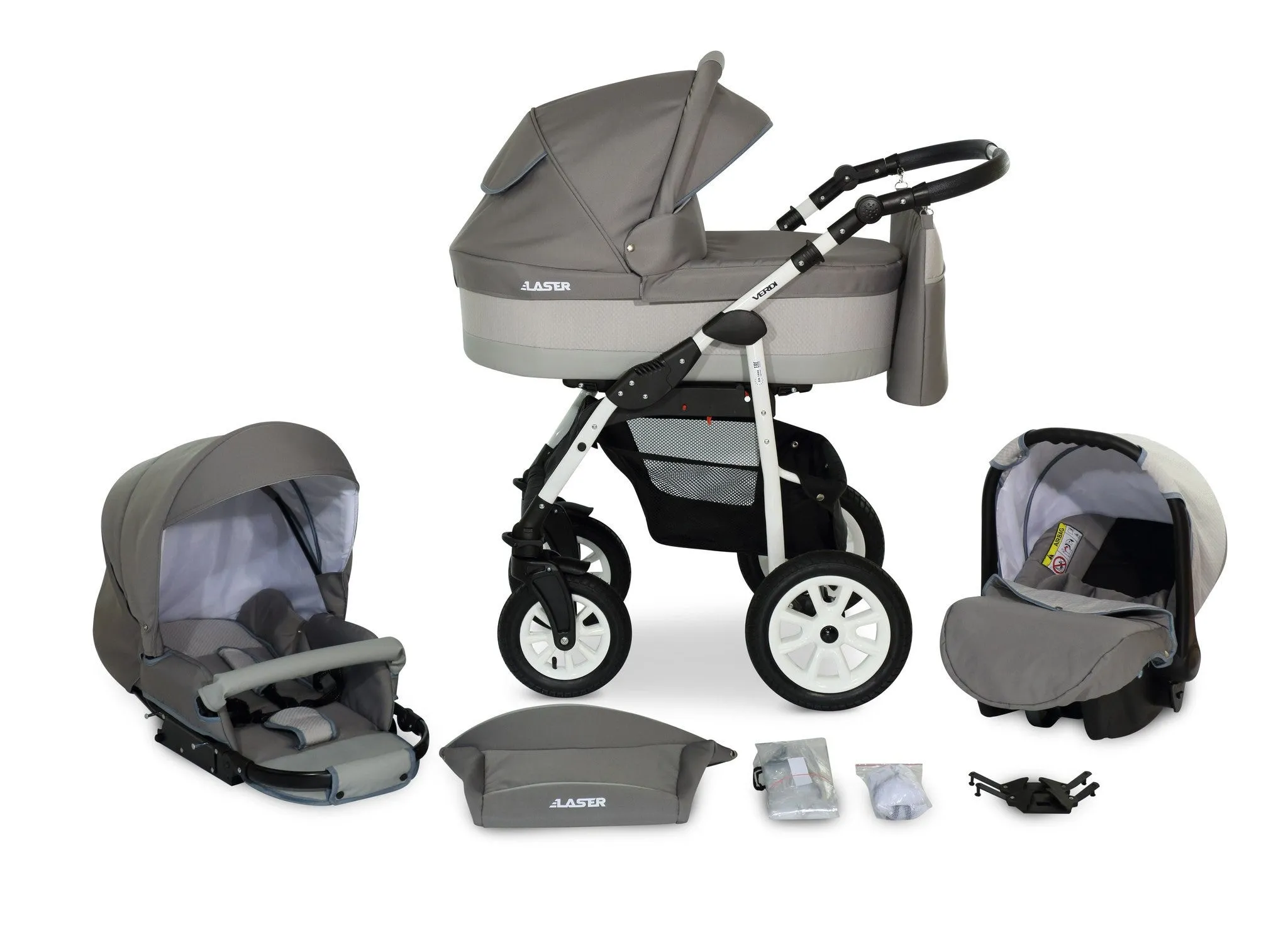 Laser Casual Stroller 3 in 1