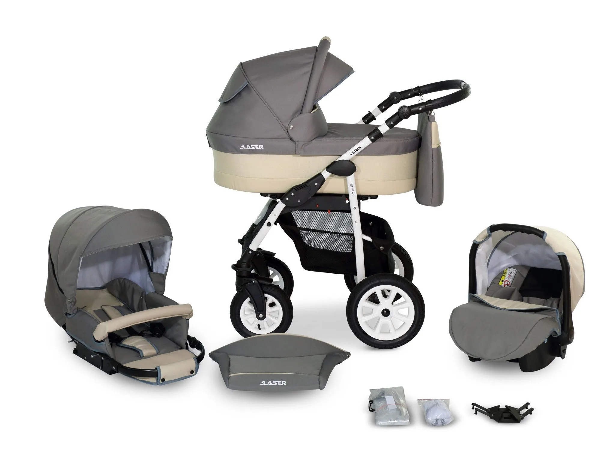 Laser Casual Stroller 3 in 1