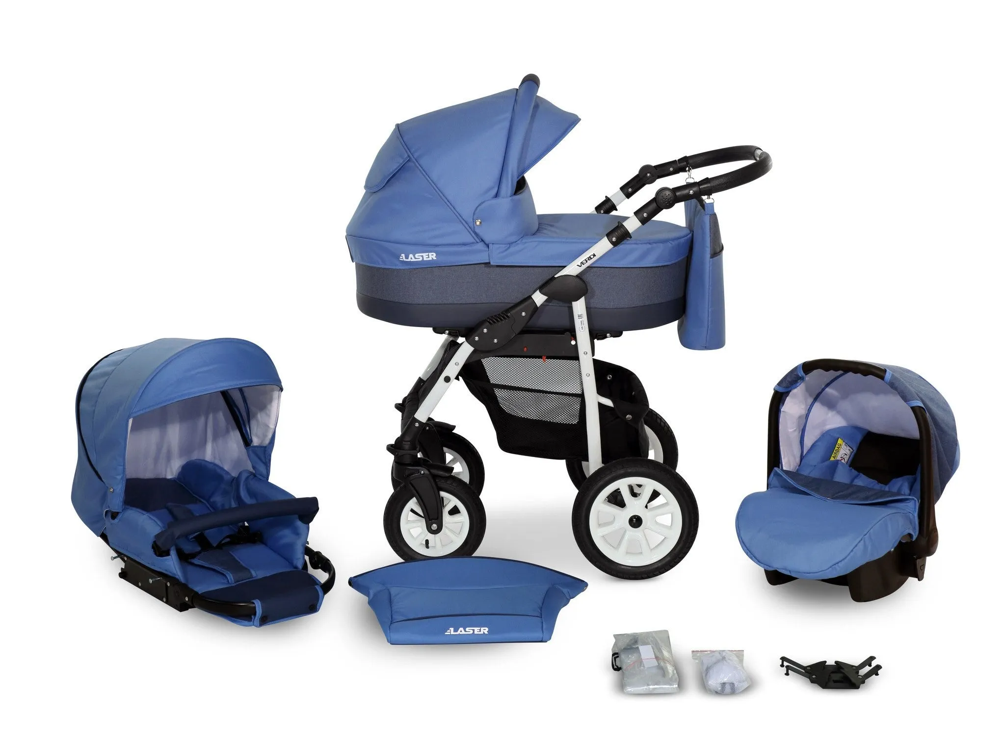 Laser Casual Stroller 3 in 1