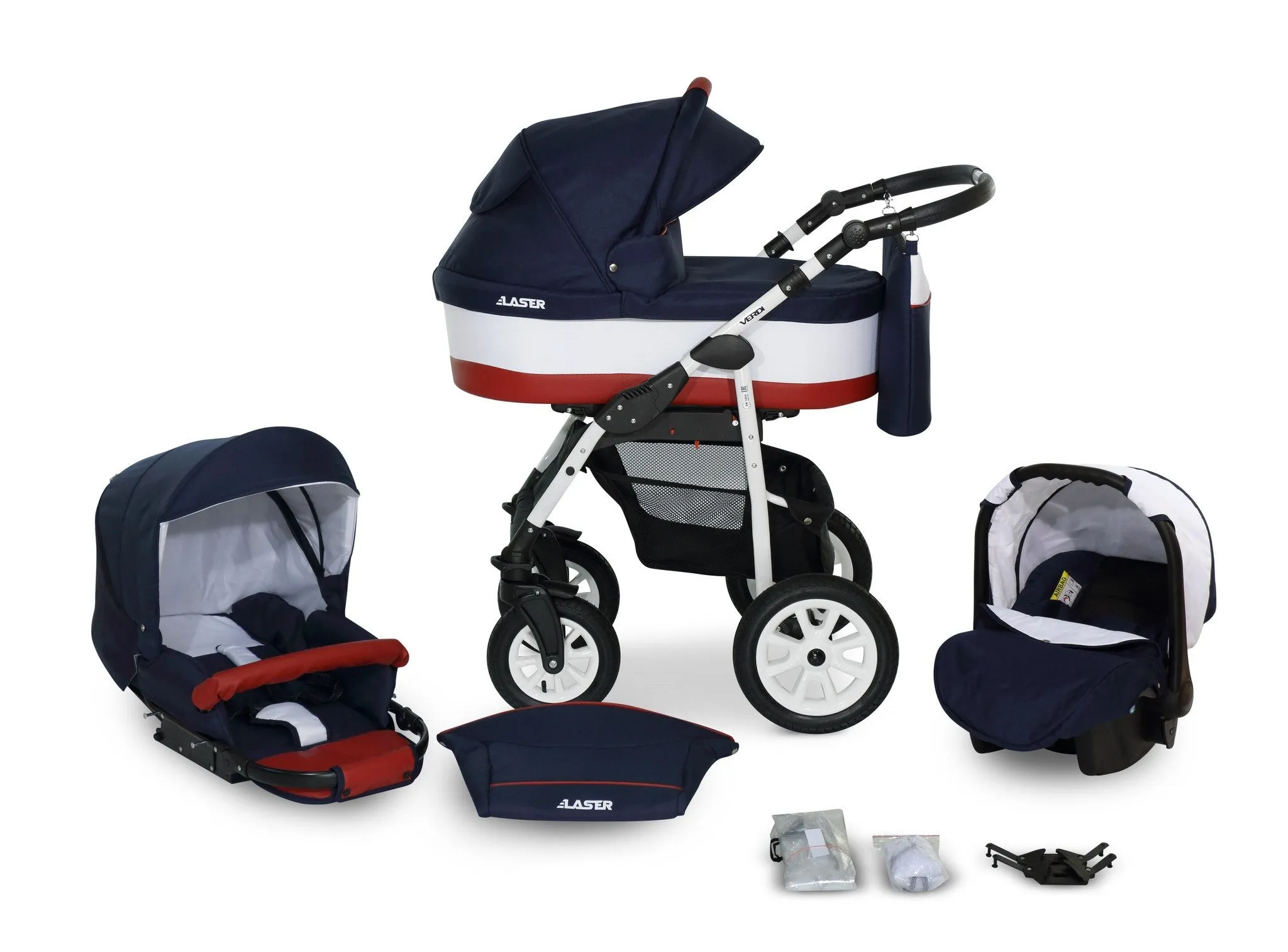 Laser Casual Stroller 3 in 1