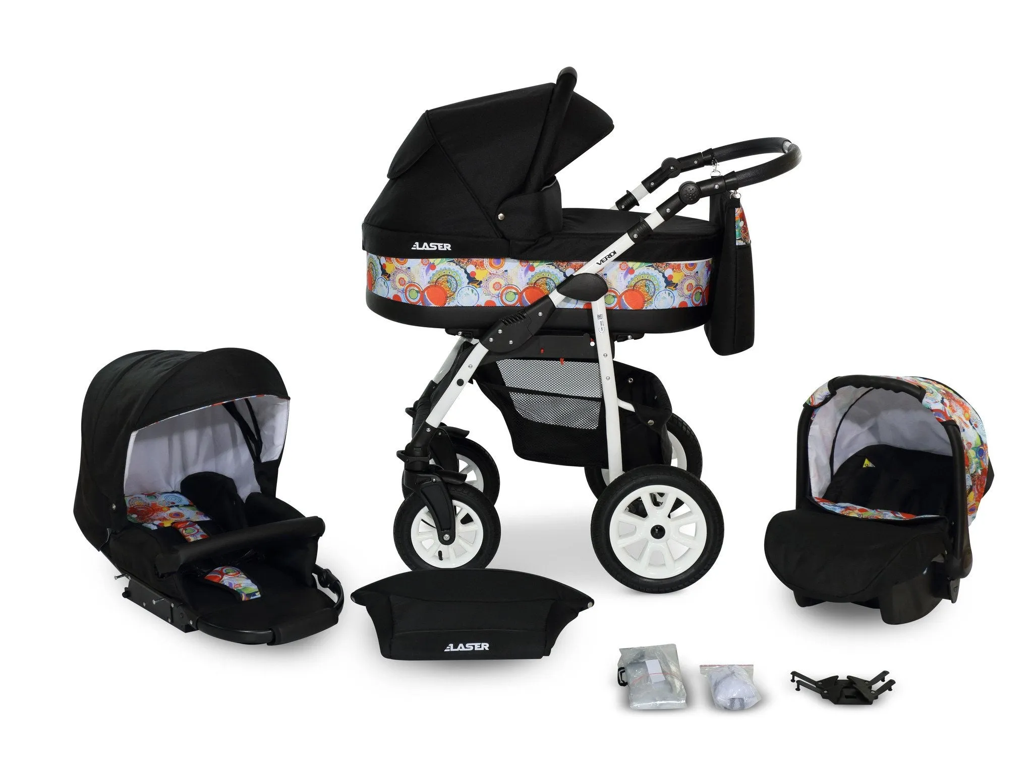 Laser Casual Stroller 3 in 1
