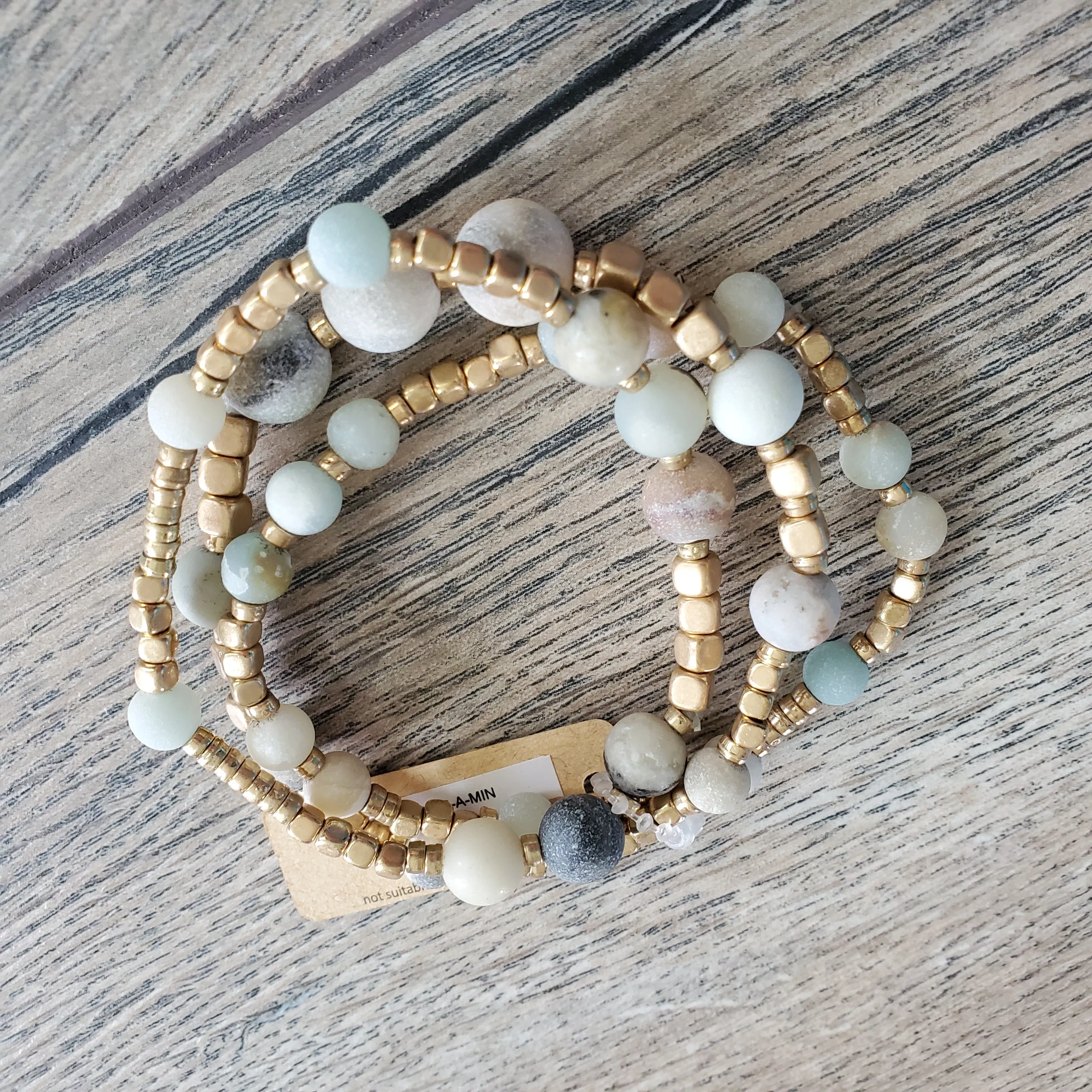 Layering Beaded Bracelets