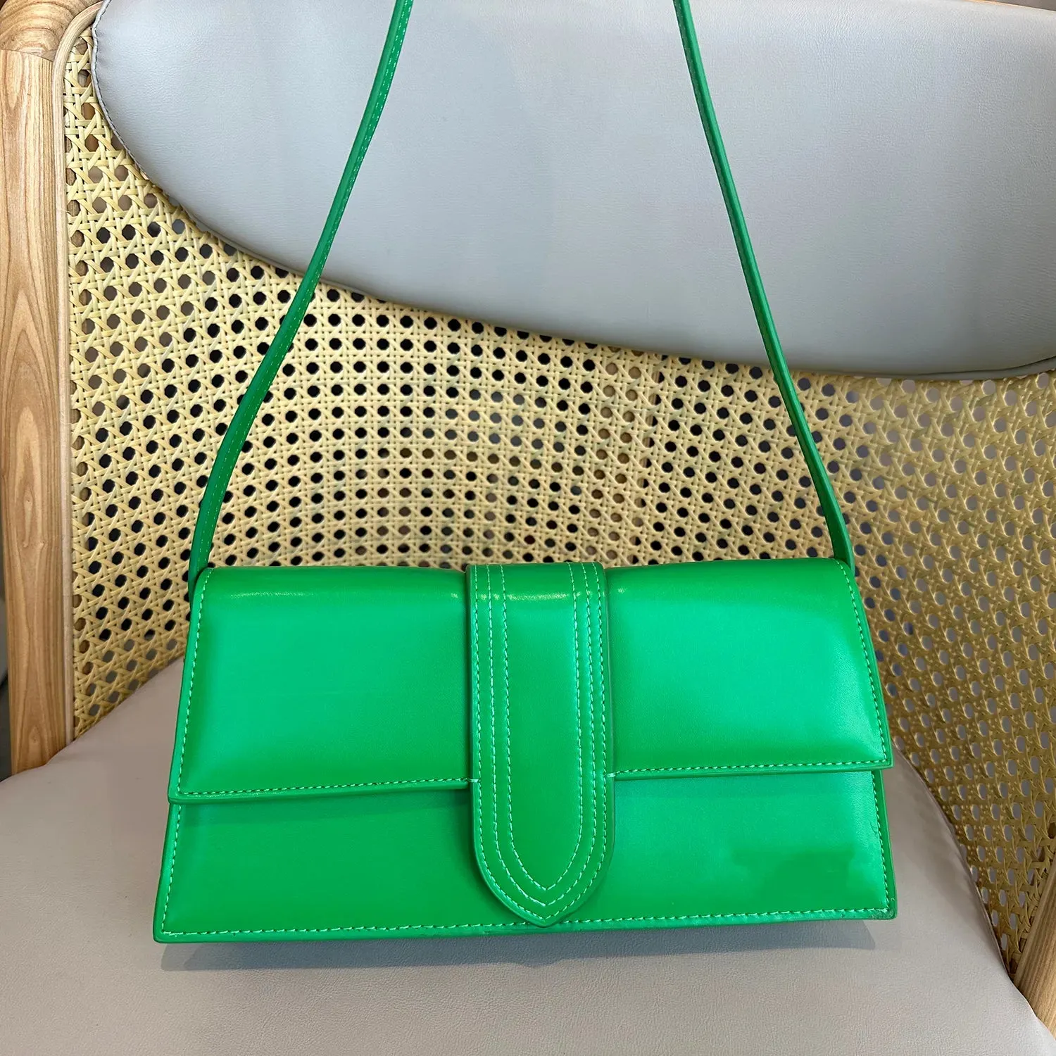 Le Bambino chiquito designer bag Vintage Handbags Underarm Frosted Suede One Shoulder Luxury Handheld Wallet mini