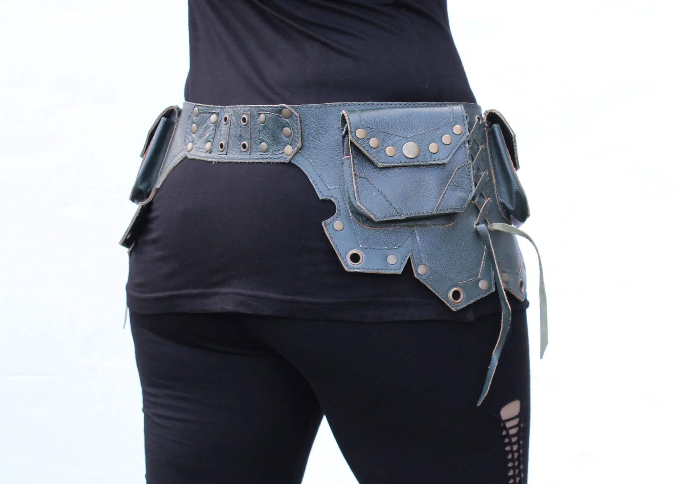 Leather Bat Belt
