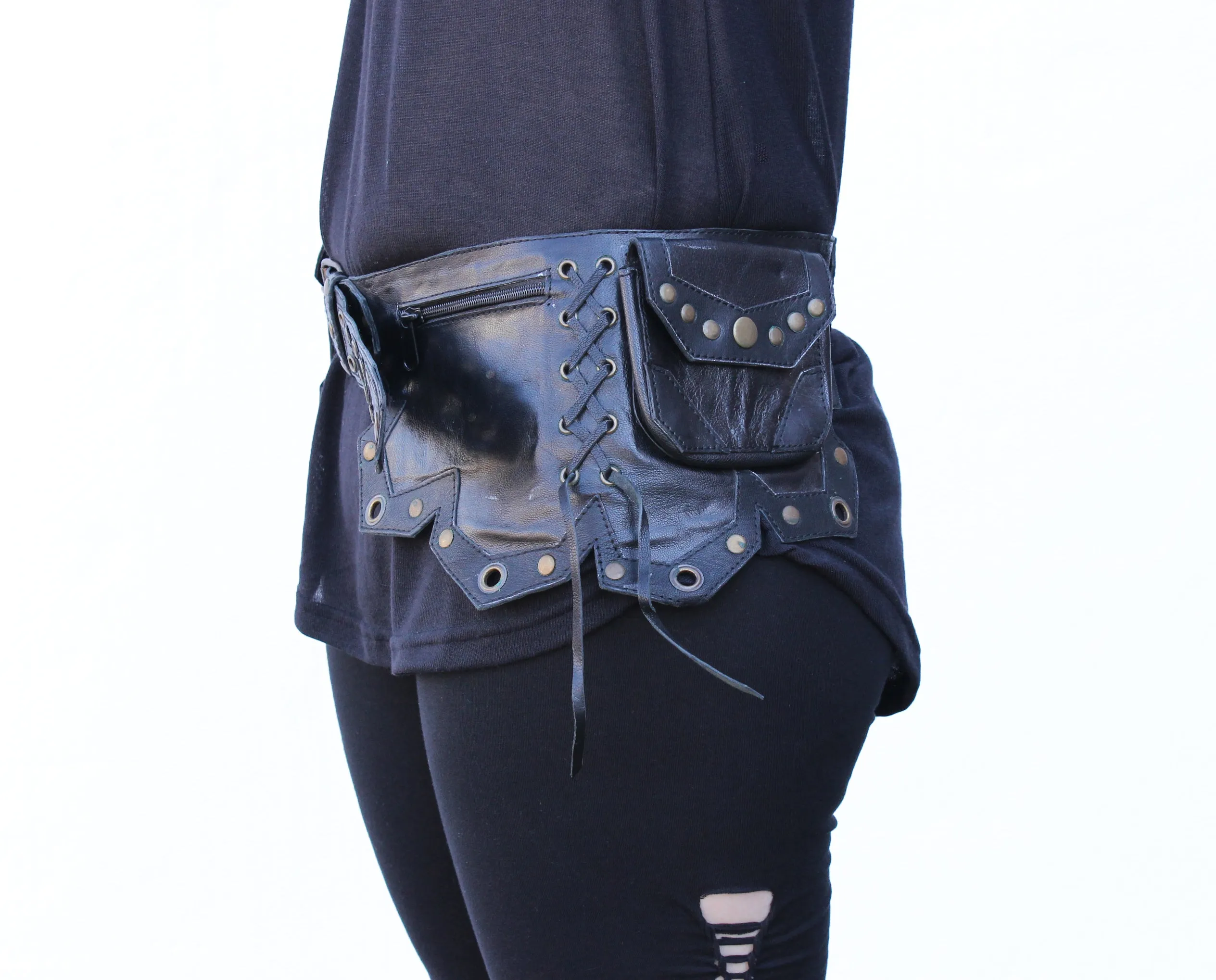 Leather Bat Belt