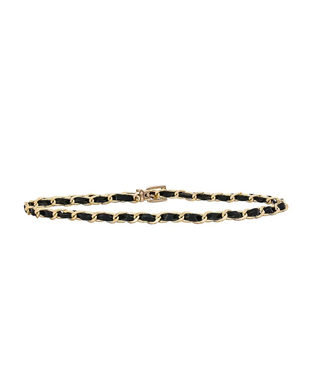 LEATHER CHAIN BELT