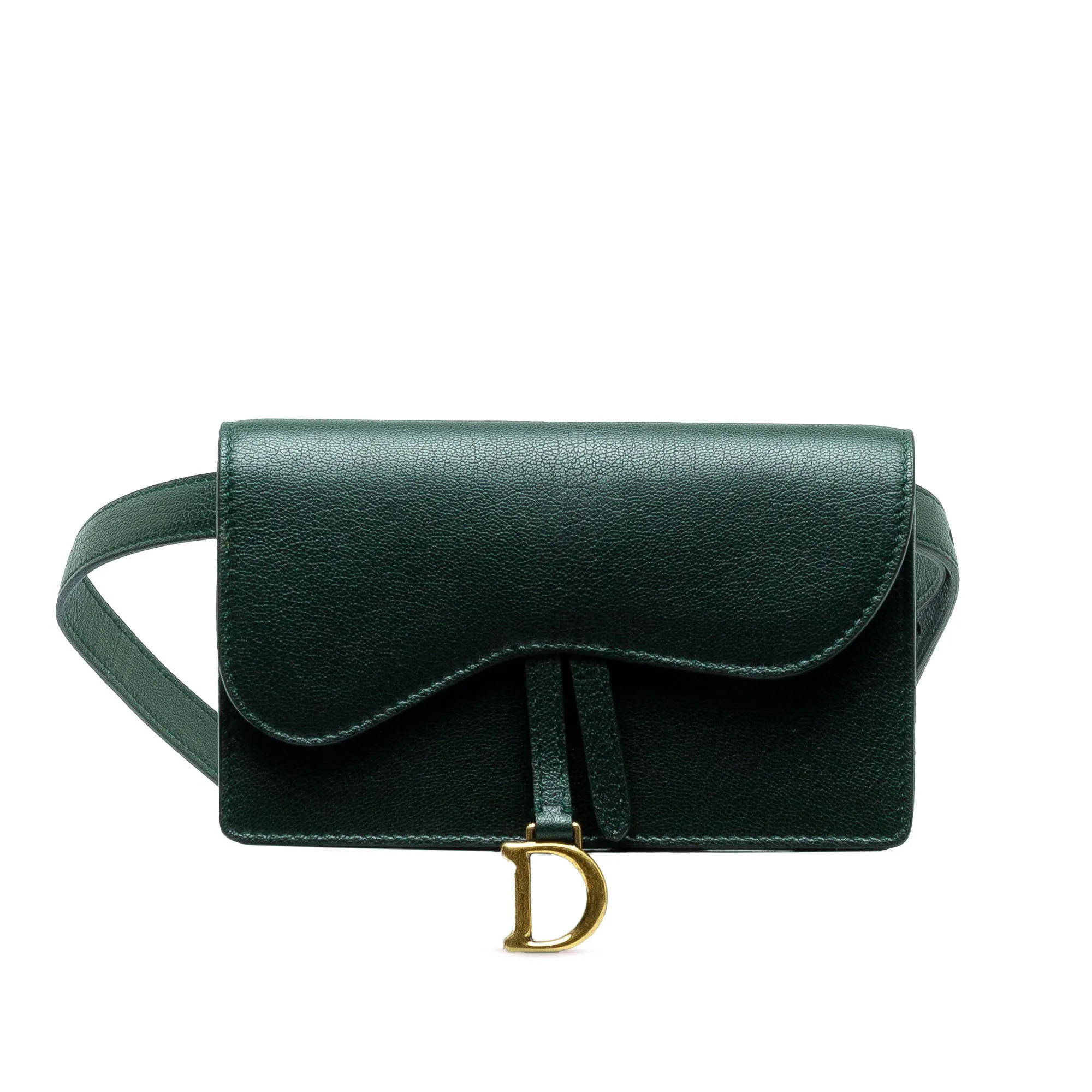 Leather Saddle Belt Bag