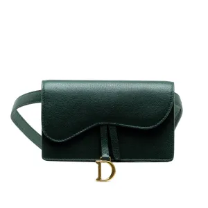 Leather Saddle Belt Bag