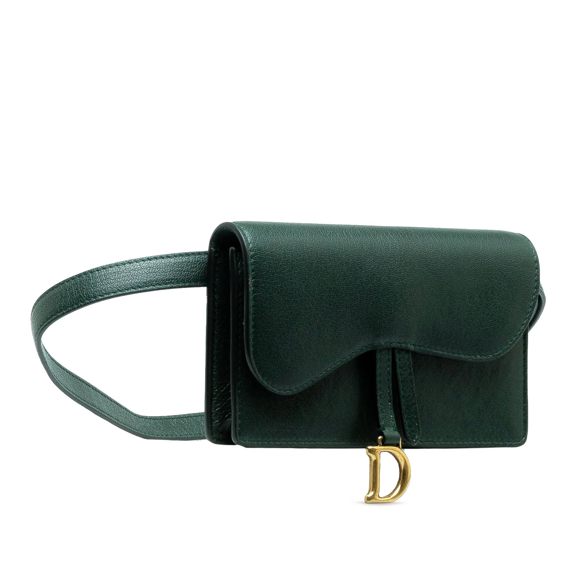 Leather Saddle Belt Bag