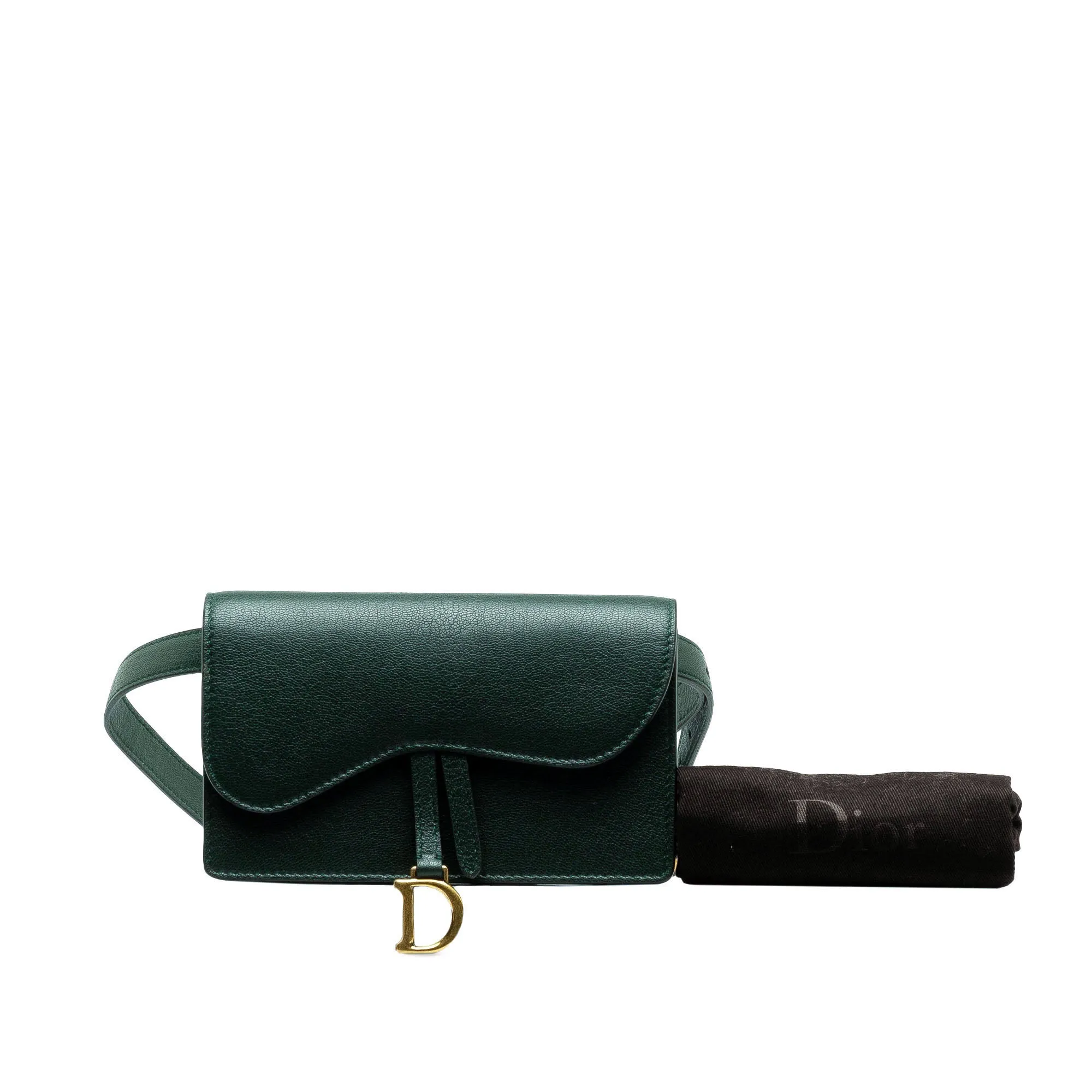 Leather Saddle Belt Bag