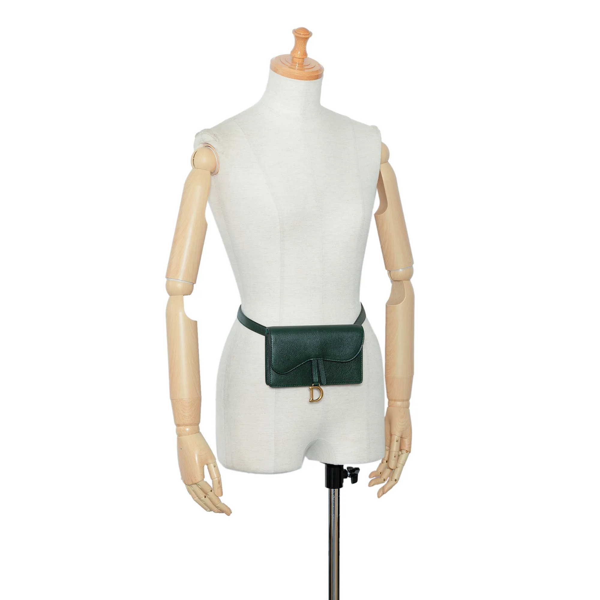 Leather Saddle Belt Bag