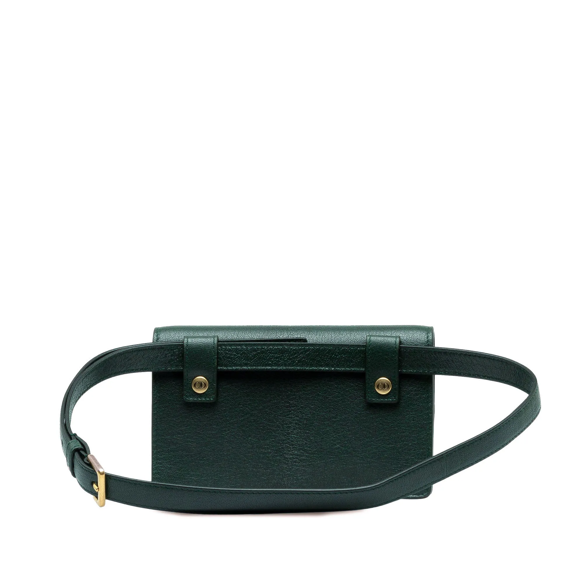 Leather Saddle Belt Bag