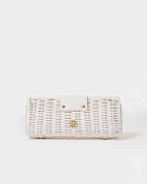 Leena Wicker Clutch