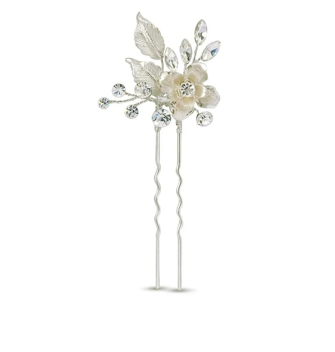 Liv Crystal Hairpins- Set Of 3 Wedding Bridal Bridesmaid Set