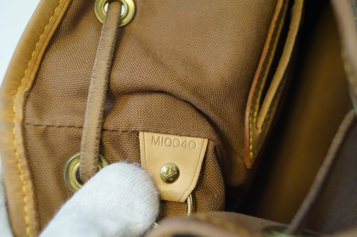 LOUIS VUITTON Backpack Bag Monogram Montsouris GM