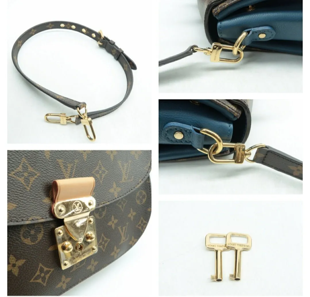 Louis Vuitton Eden Brown Monogram Canvas Satchel Bag