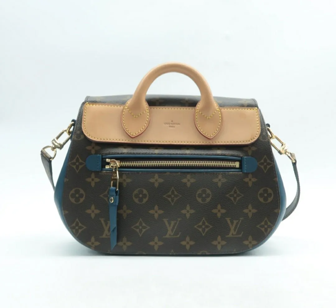 Louis Vuitton Eden Brown Monogram Canvas Satchel Bag