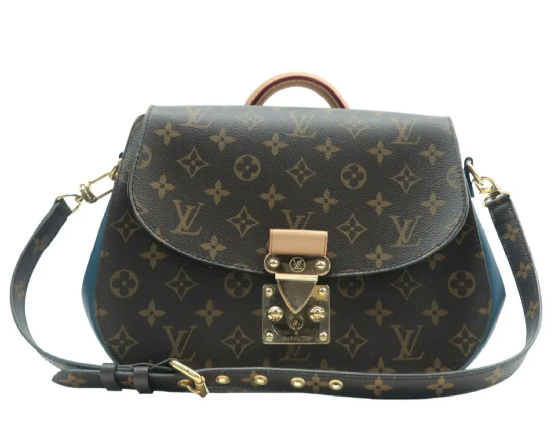 Louis Vuitton Eden Brown Monogram Canvas Satchel Bag