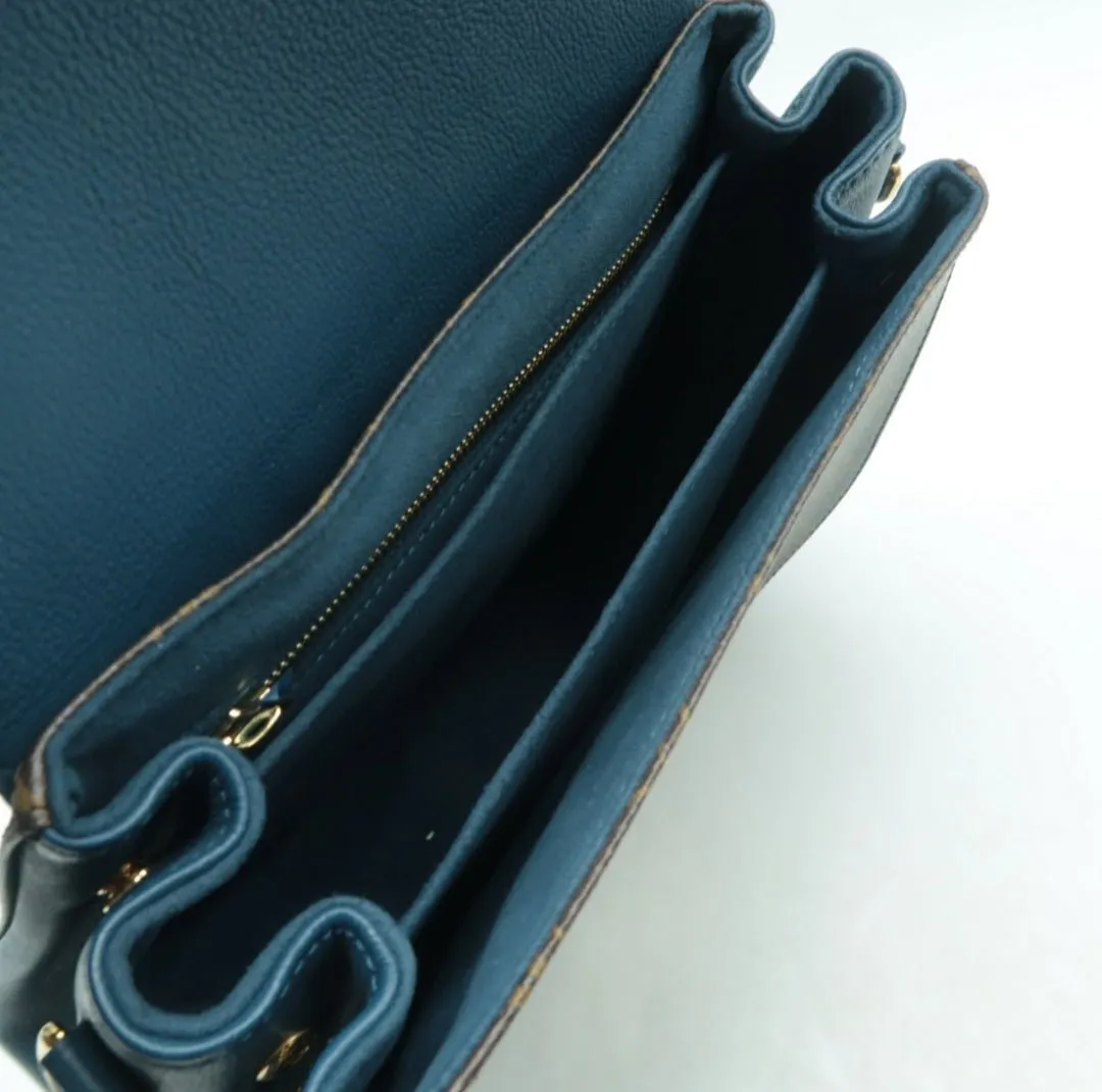 Louis Vuitton Eden Brown Monogram Canvas Satchel Bag