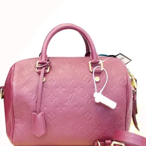 Louis Vuitton Empreinte Leather Speedy Bandouliere 25 Shoulder Bag