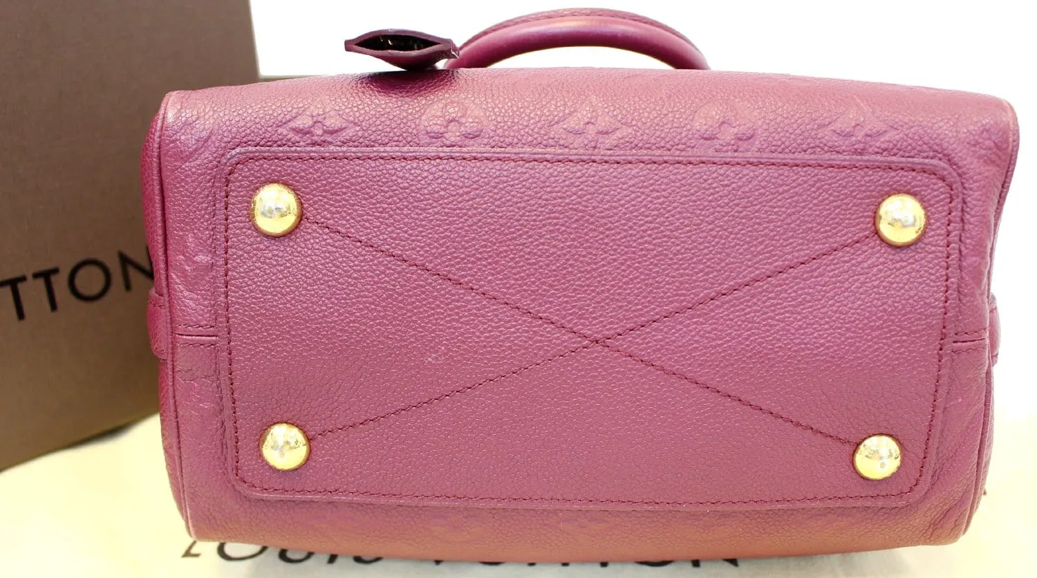 Louis Vuitton Empreinte Leather Speedy Bandouliere 25 Shoulder Bag