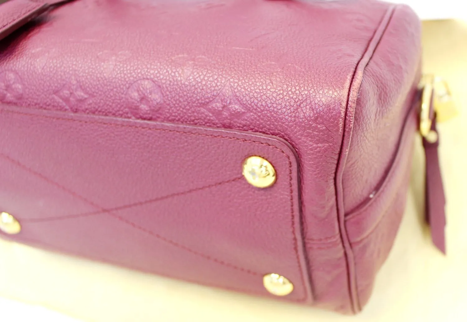 Louis Vuitton Empreinte Leather Speedy Bandouliere 25 Shoulder Bag
