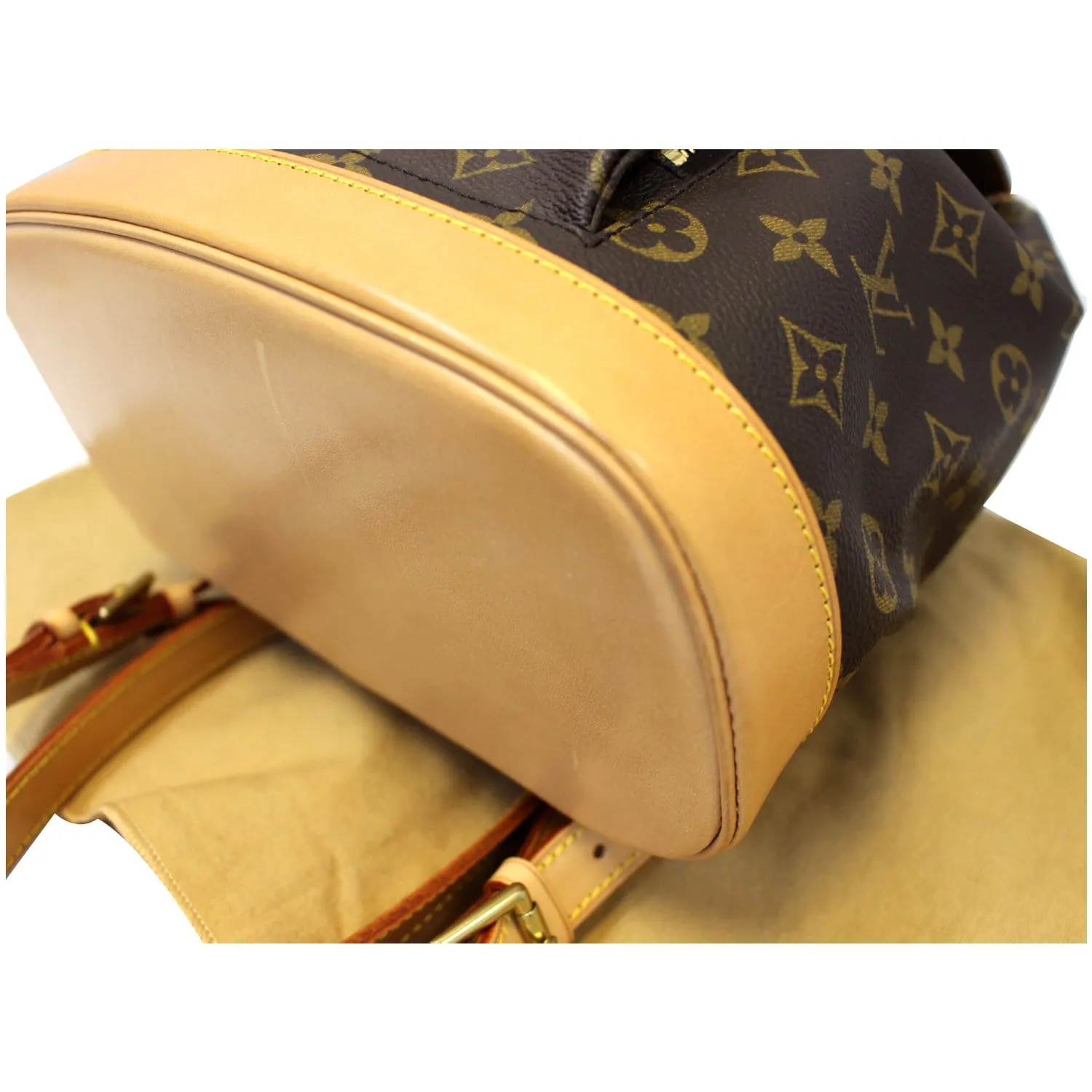 LOUIS VUITTON Mini Montsouris Monogram Canvas Backpack Bag