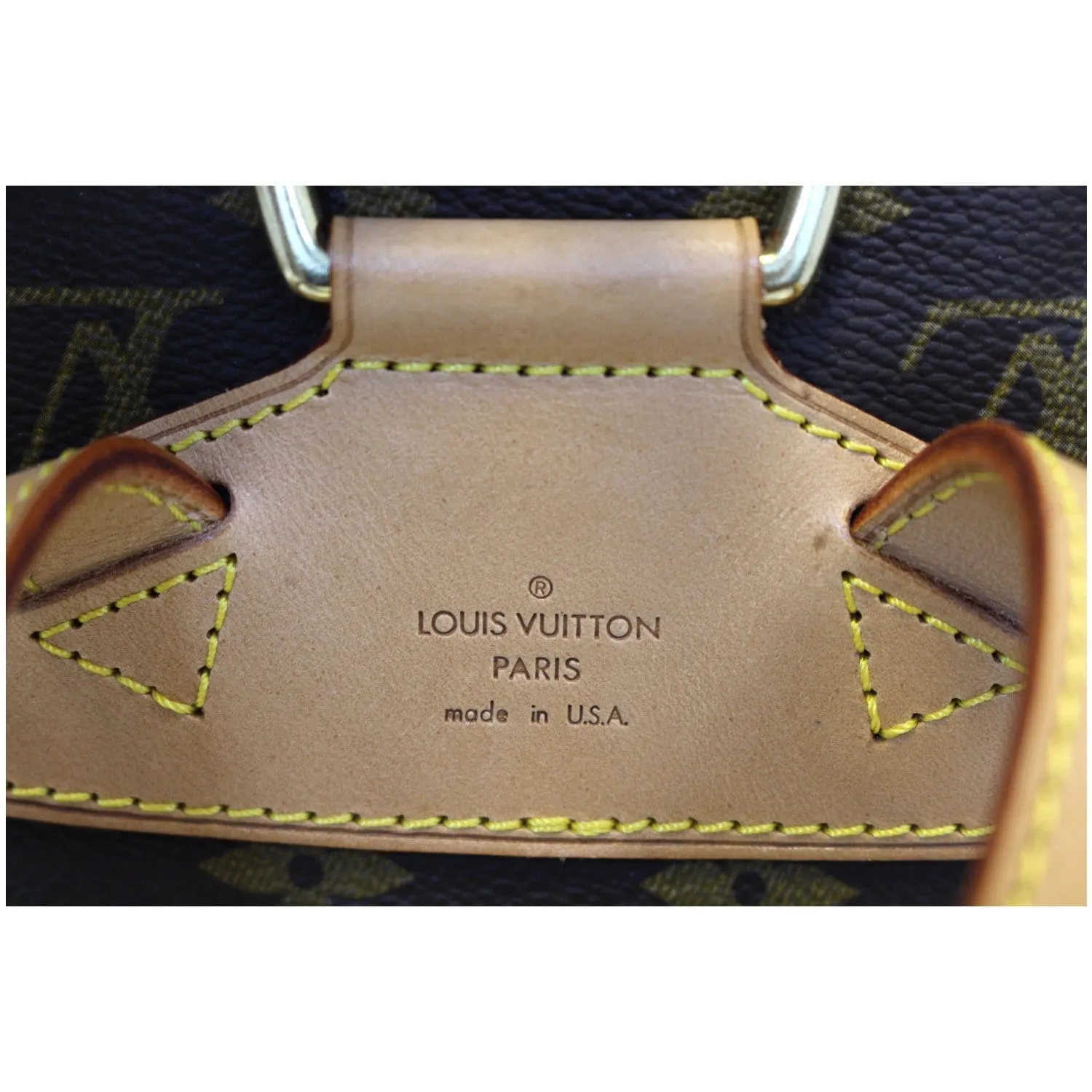 LOUIS VUITTON Mini Montsouris Monogram Canvas Backpack Bag