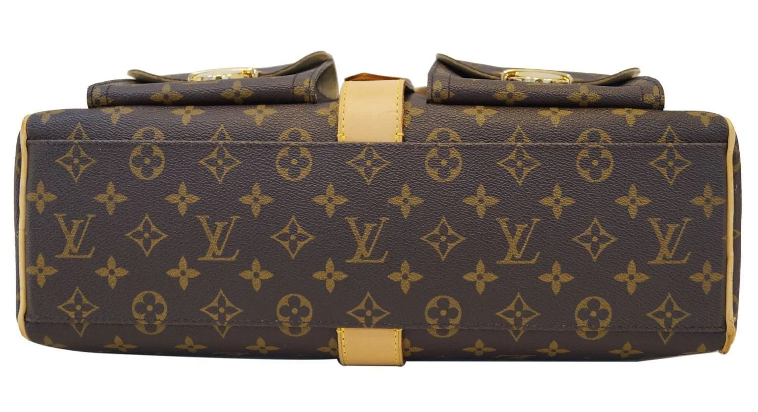 LOUIS VUITTON Monogram Brown Manhattan GM HandBag