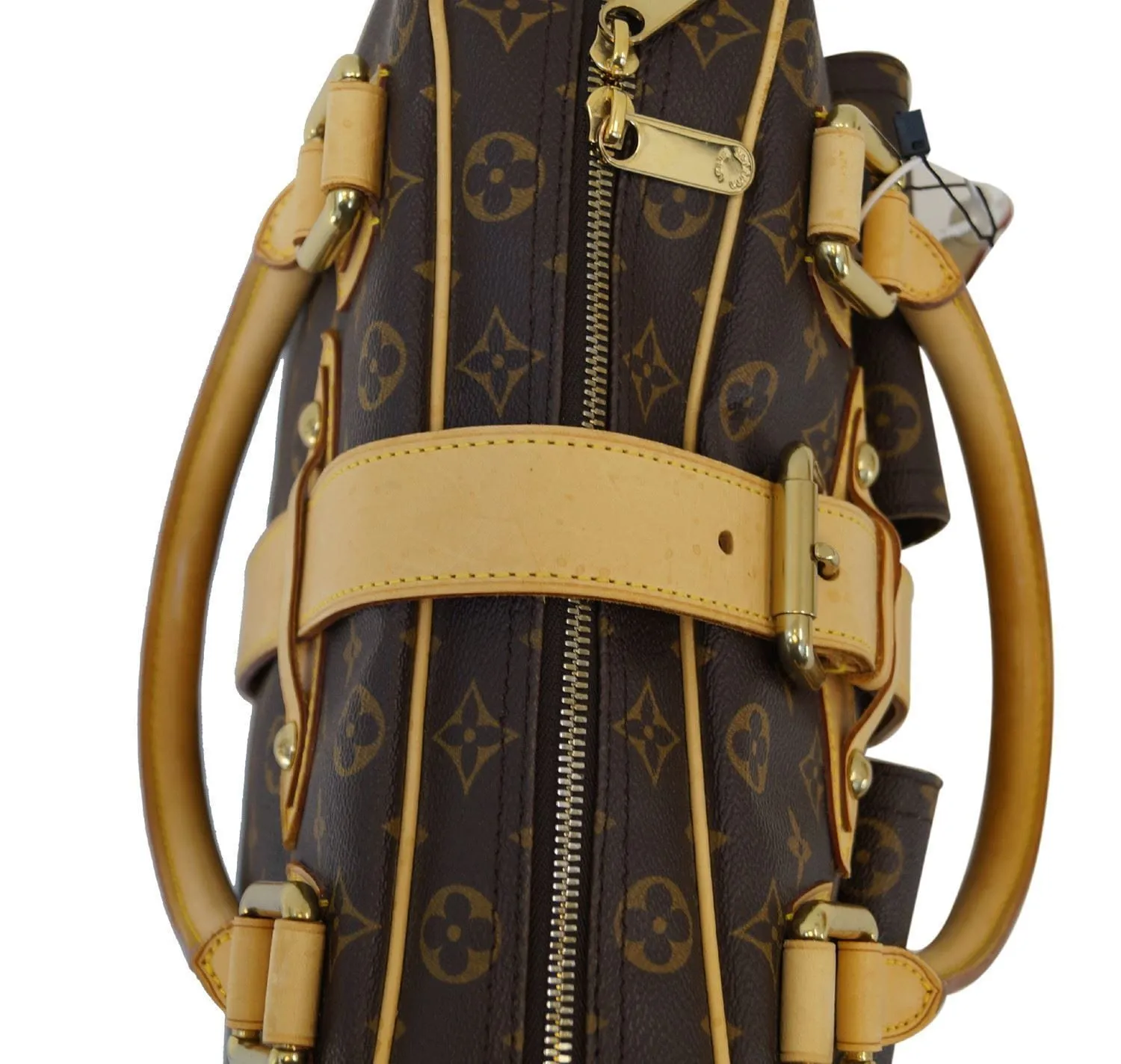 LOUIS VUITTON Monogram Brown Manhattan GM HandBag