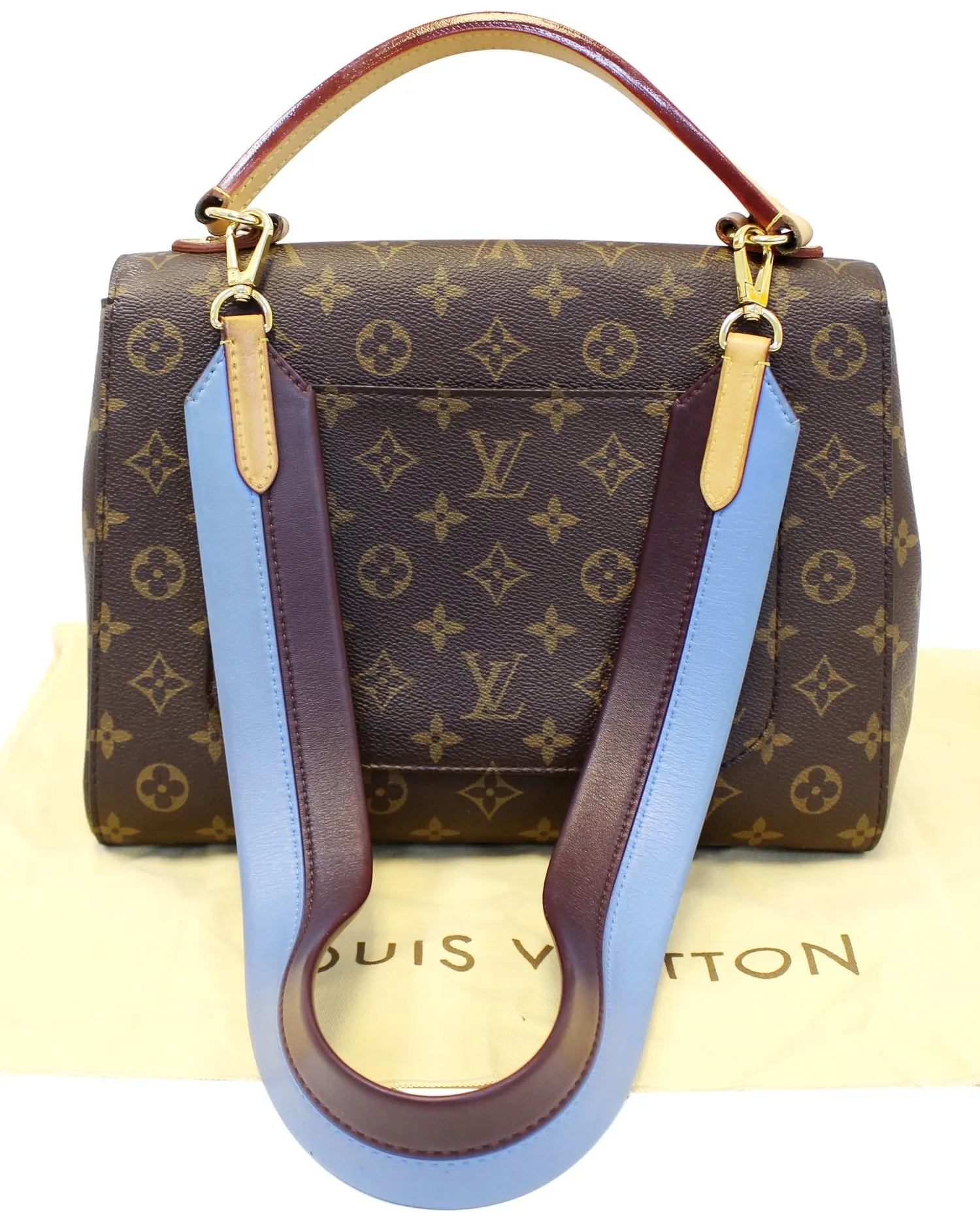 LOUIS VUITTON Monogram Canvas Cluny MM Shoulder Bag