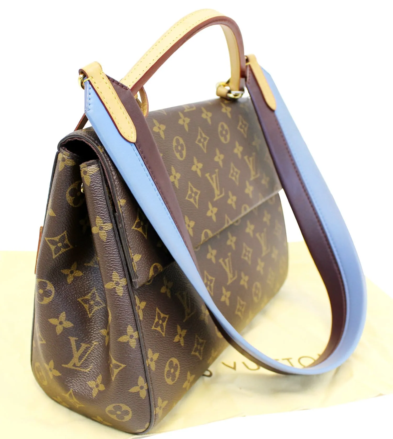LOUIS VUITTON Monogram Canvas Cluny MM Shoulder Bag