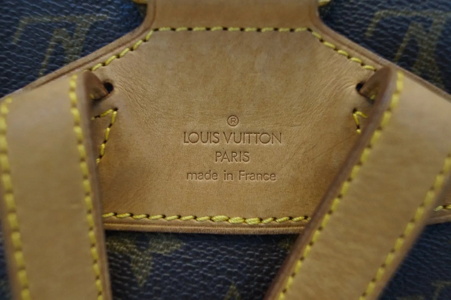 LOUIS VUITTON Monogram Montsouris MM Backpack Bag