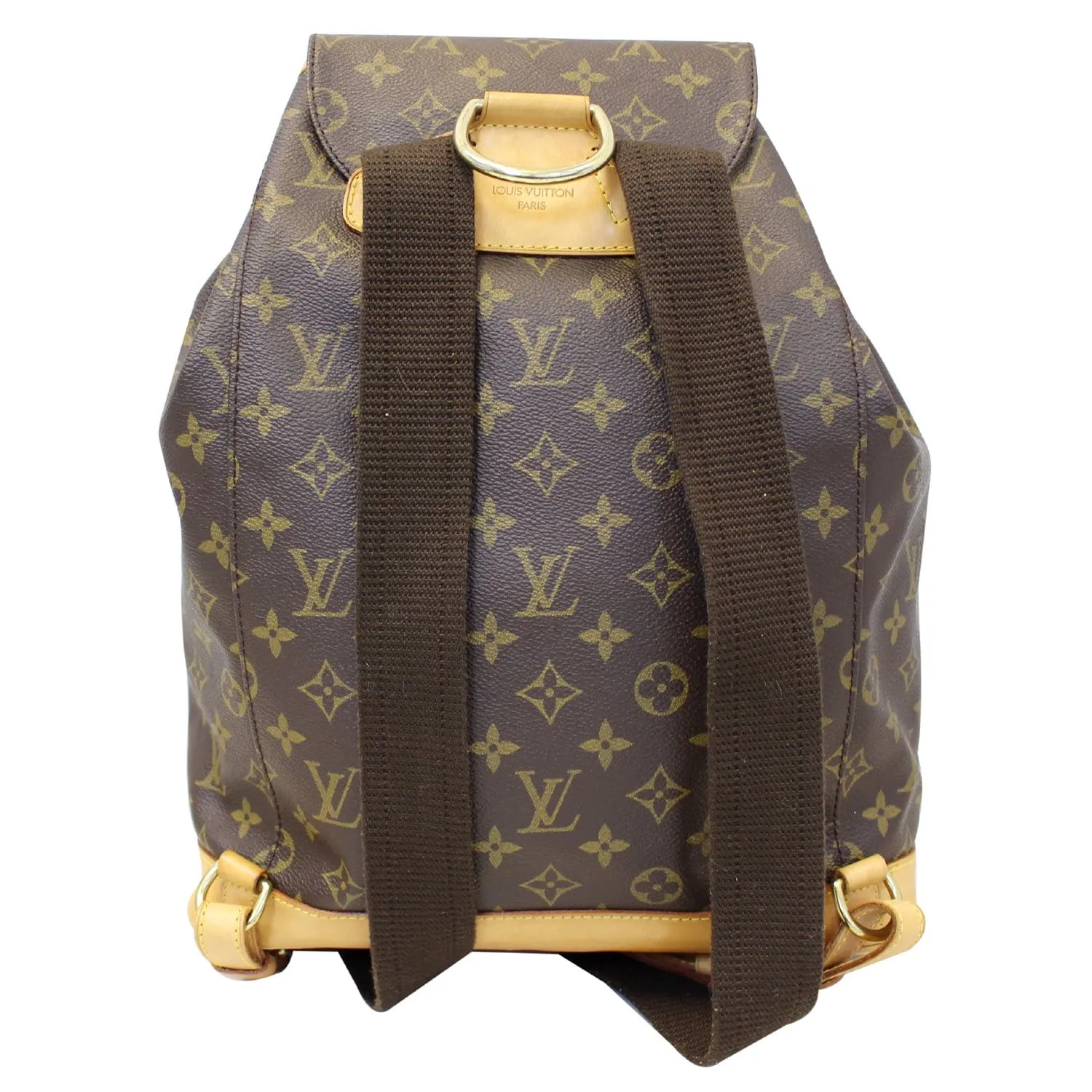 LOUIS VUITTON Montsouris GM Monogram Canvas Backpack Bag