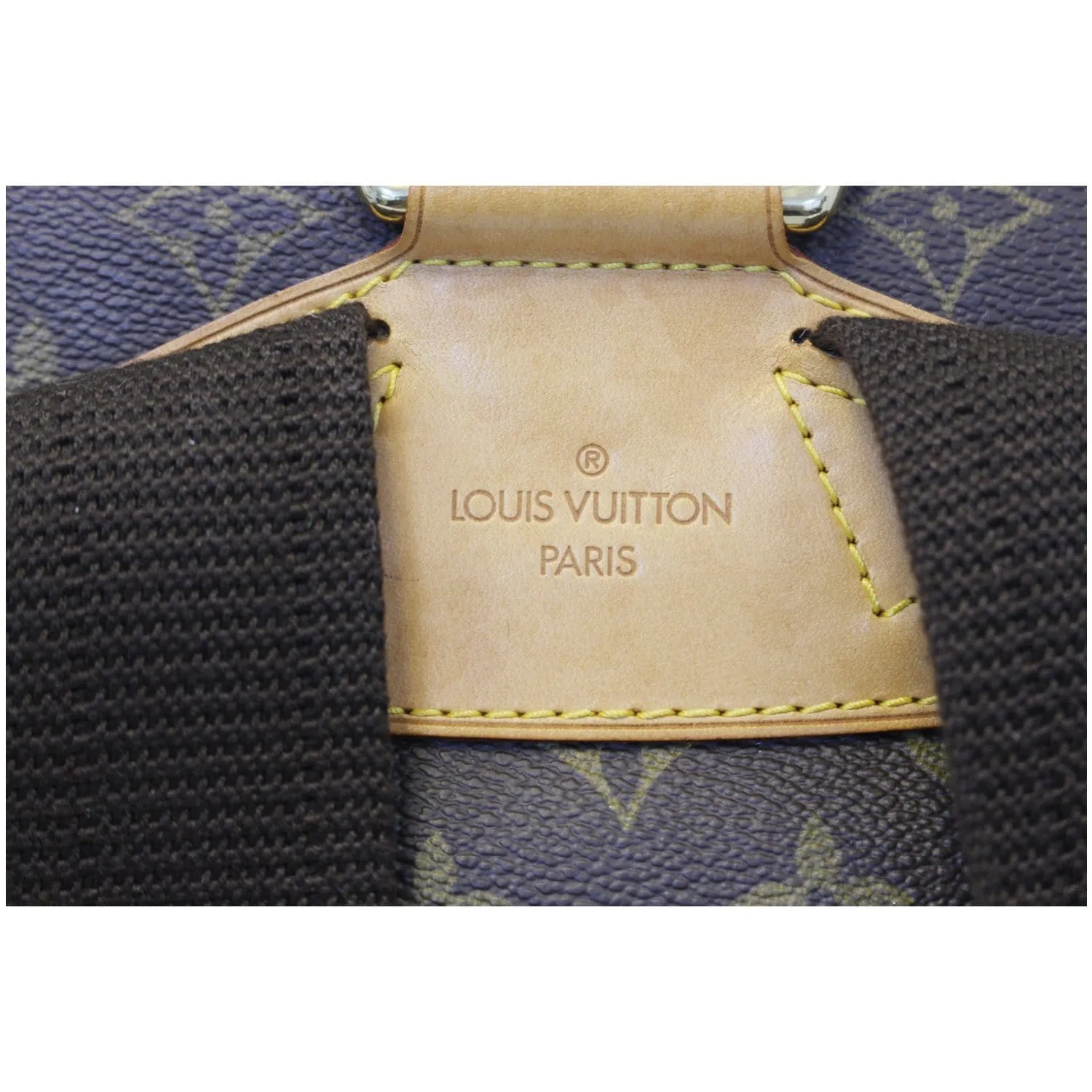 LOUIS VUITTON Montsouris GM Monogram Canvas Backpack Bag
