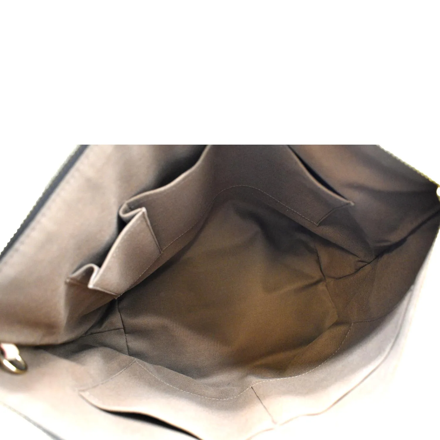 LOUIS VUITTON Palermo PM Monogram Canvas Shoulder Bag Brown
