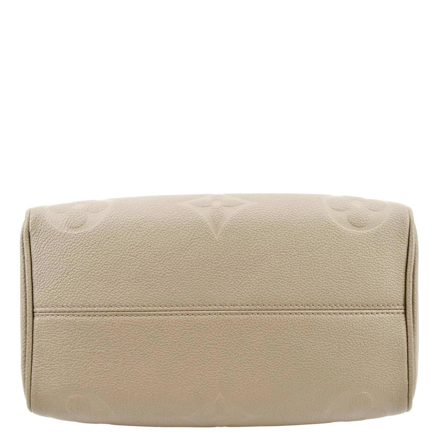 LOUIS VUITTON Speedy 25 Bandouliere Monogram Empreinte Shoulder Bag Tourterelle