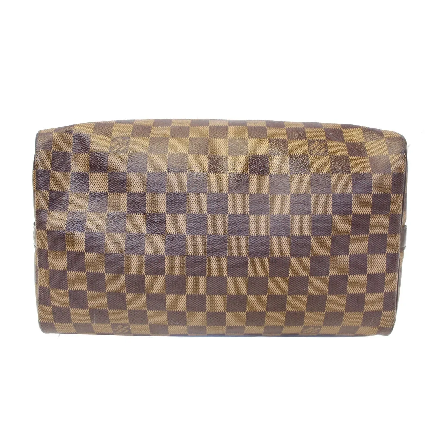LOUIS VUITTON Speedy 30 Bandouliere Damier Ebene Shoulder Bag Brown