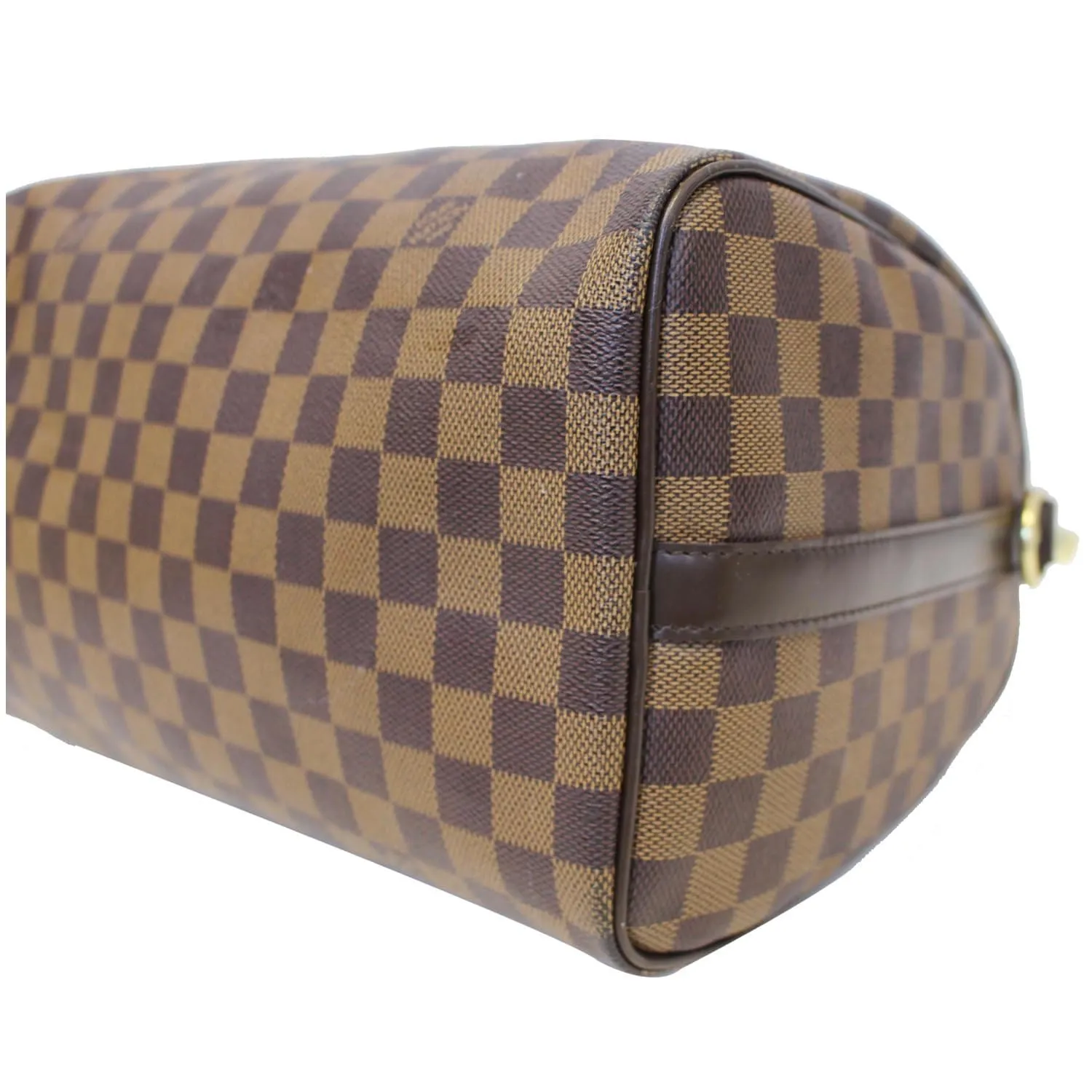 LOUIS VUITTON Speedy 30 Bandouliere Damier Ebene Shoulder Bag Brown