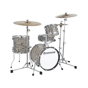 Ludwig LC179XX017 Breakbeats By Questlove 4-Piece Drum Kit w/ Bag, Sahara Swirl