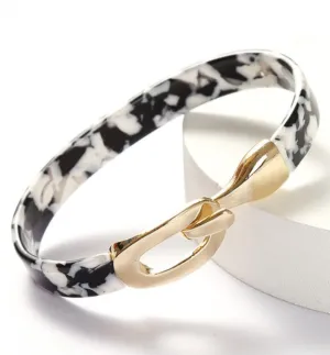 Marbled Link Bangle